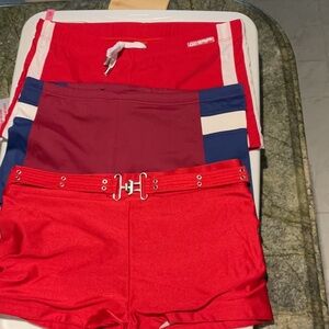 3 pair men’s swim trunks